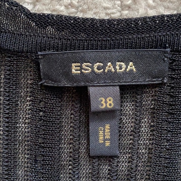Escada sheer tank top - Picture 3 of 4